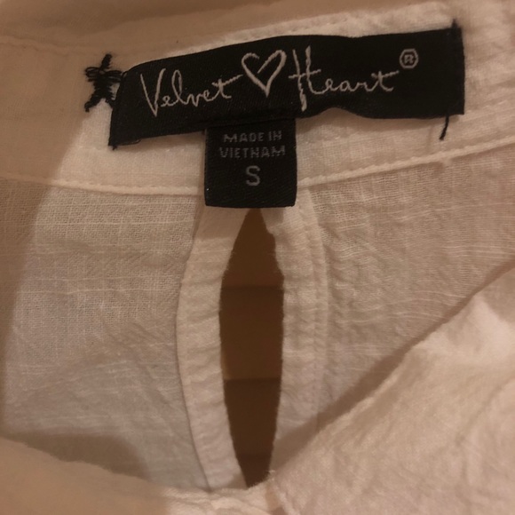 white star print button down - Picture 3 of 3